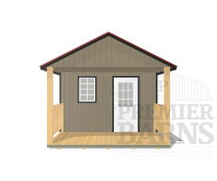 Cabin W/ Porch 12x24 - Image 6