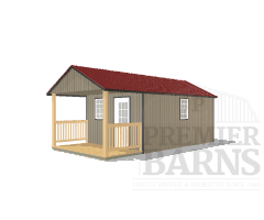 Cabin W/ Porch 12x24