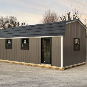 14x24 Highwall Lofted Barn (Office)